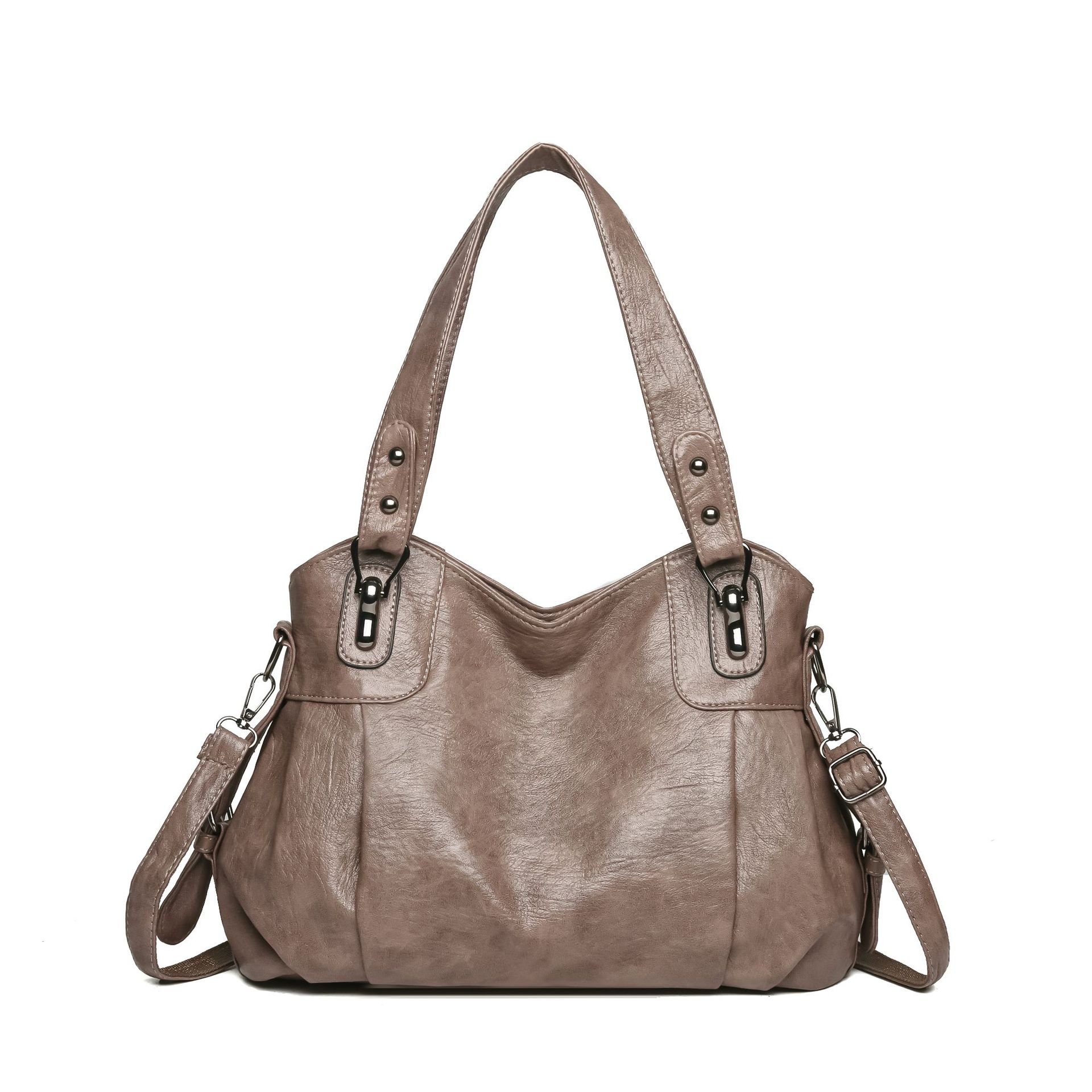 Винтажная мягкая кожаная сумка женская дорожная сумка большой емкости повседневная сумка через плечо большая сумка верблюд
Винтажная мягкая кожаная сумка женская дорожная сумка большой емкости повседневная сумка через плечо большая сумка верблюд