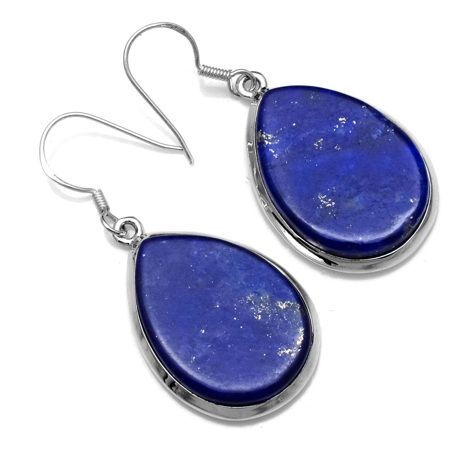Lapis Lazuli Gemstone Earrings Solid 925 Sterling Silver Handmade Earrings Jewelry Gift For Women And Girls E-691
Lapis Lazuli Gemstone Earrings Solid 925 Sterling Silver Handmade Earrings Jewelry Gift For Women And Girls E-691