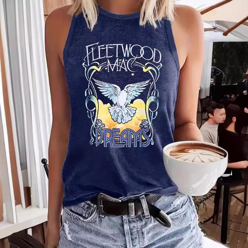 Round-neck Vest Spring and Summer Casual Sleeveless Top T-shirt XXL темно-синього кольору
Round-neck Vest Spring and Summer Casual Sleeveless Top T-shirt XXL темно-синього кольору
