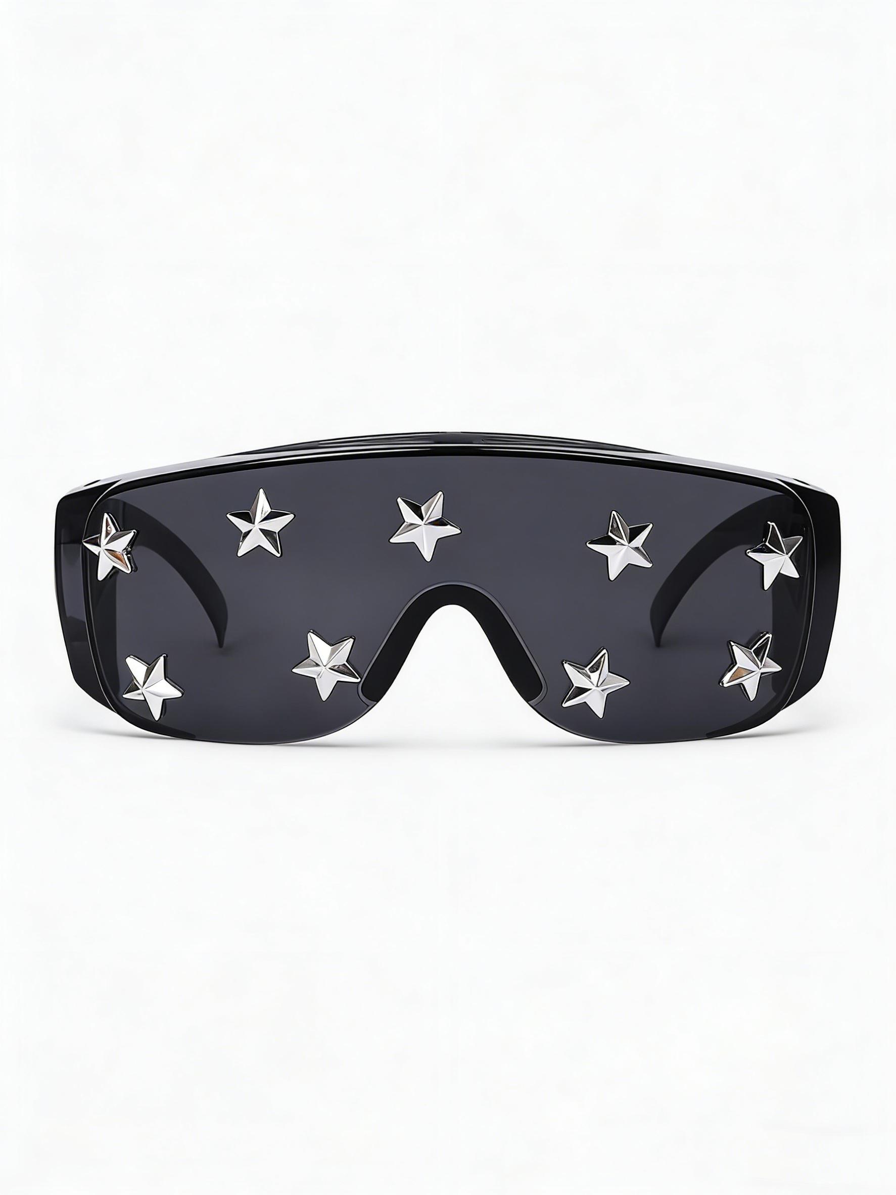 2026 Star Studded Wrap Around Sunglasses Goggles for Women Y2K Oversized UV400 Fashion Party Shades KJ215
2026 Star Studded Wrap Around Sunglasses Goggles for Women Y2K Oversized UV400 Fashion Party Shades KJ215