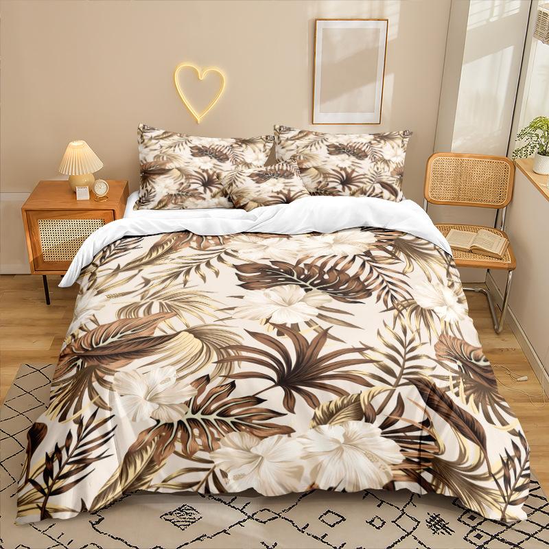 Модная технология печати, 3D цифровая печать, постельное белье, пододеяльники, наволочки, комплекты из трех предметов 90 * 200 two-piece set