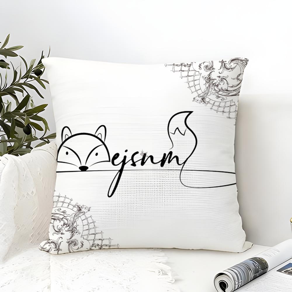 Artistic Animal Signatures Pillow Case Cotton Linen Fabric Square Zipper Pillowcase Home Decorative Living Room 30X30cm
Artistic Animal Signatures Pillow Case Cotton Linen Fabric Square Zipper Pillowcase Home Decorative Living Room 30X30cm