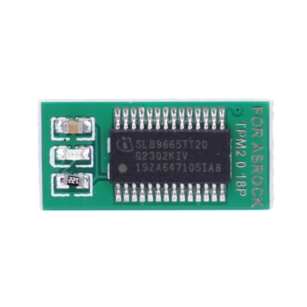 Запасні частини міні-модуля TPM 2.0 Trusted Platform Module LPC-12Pin/14Pin/18Pin для материнської плати ASUS/ASROCK/Gigabyte/MSI For ASROCK 18PIN
Запасні частини міні-модуля TPM 2.0 Trusted Platform Module LPC-12Pin/14Pin/18Pin для материнської плати ASUS/ASROCK/Gigabyte/MSI For ASROCK 18PIN
