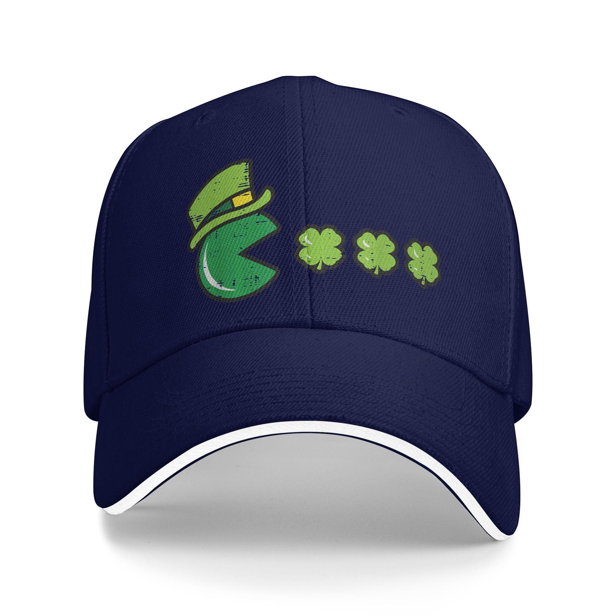 St Patricks Day Eating Shamrock Retro Gamer Casual Baseball Cap Tennis Skate Trucker Hat Summer Male Fitted Retro Baseball Caps One Size темно-синього кольору
St Patricks Day Eating Shamrock Retro Gamer Casual Baseball Cap Tennis Skate Trucker Hat Summer Male Fitted Retro Baseball Caps One Size темно-синього кольору