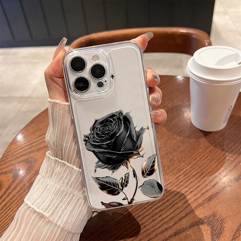 Black Rose Phone Case for iPhone 17 Air 16 15 14 13 12 11 Pro Max Plus Mini Xs X 8 7 Soft Transparent Cover Fundas Accessory iPhone 13Mini
Black Rose Phone Case for iPhone 17 Air 16 15 14 13 12 11 Pro Max Plus Mini Xs X 8 7 Soft Transparent Cover Fundas Accessory iPhone 13Mini