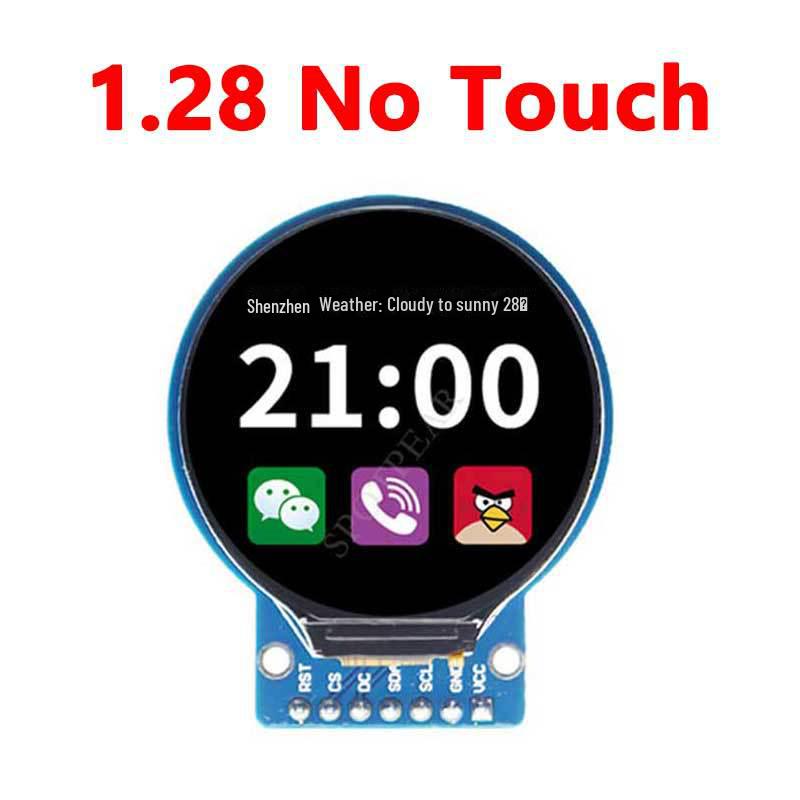 0.96/1.28 Круглий РК-дисплей для очей для Arduino, Raspberry Pi, PICO, STM32
0.96/1.28 Круглий РК-дисплей для очей для Arduino, Raspberry Pi, PICO, STM32