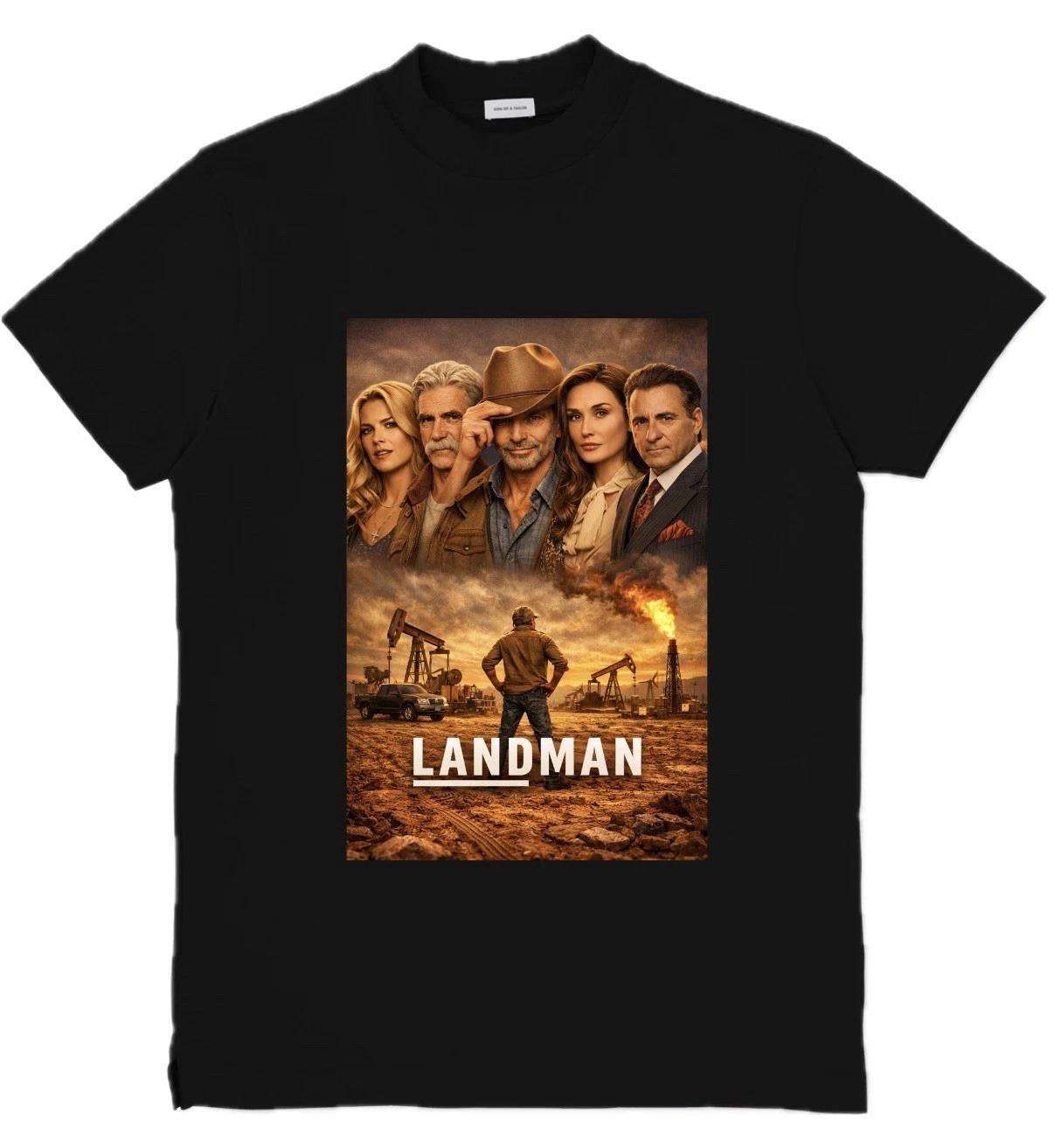 Landman TVShow Inspired Custom Graphic 100% Cotton T-shirt Mens Tees Top Top Tee Size S-3XL 2XL
Landman TVShow Inspired Custom Graphic 100% Cotton T-shirt Mens Tees Top Top Tee Size S-3XL 2XL