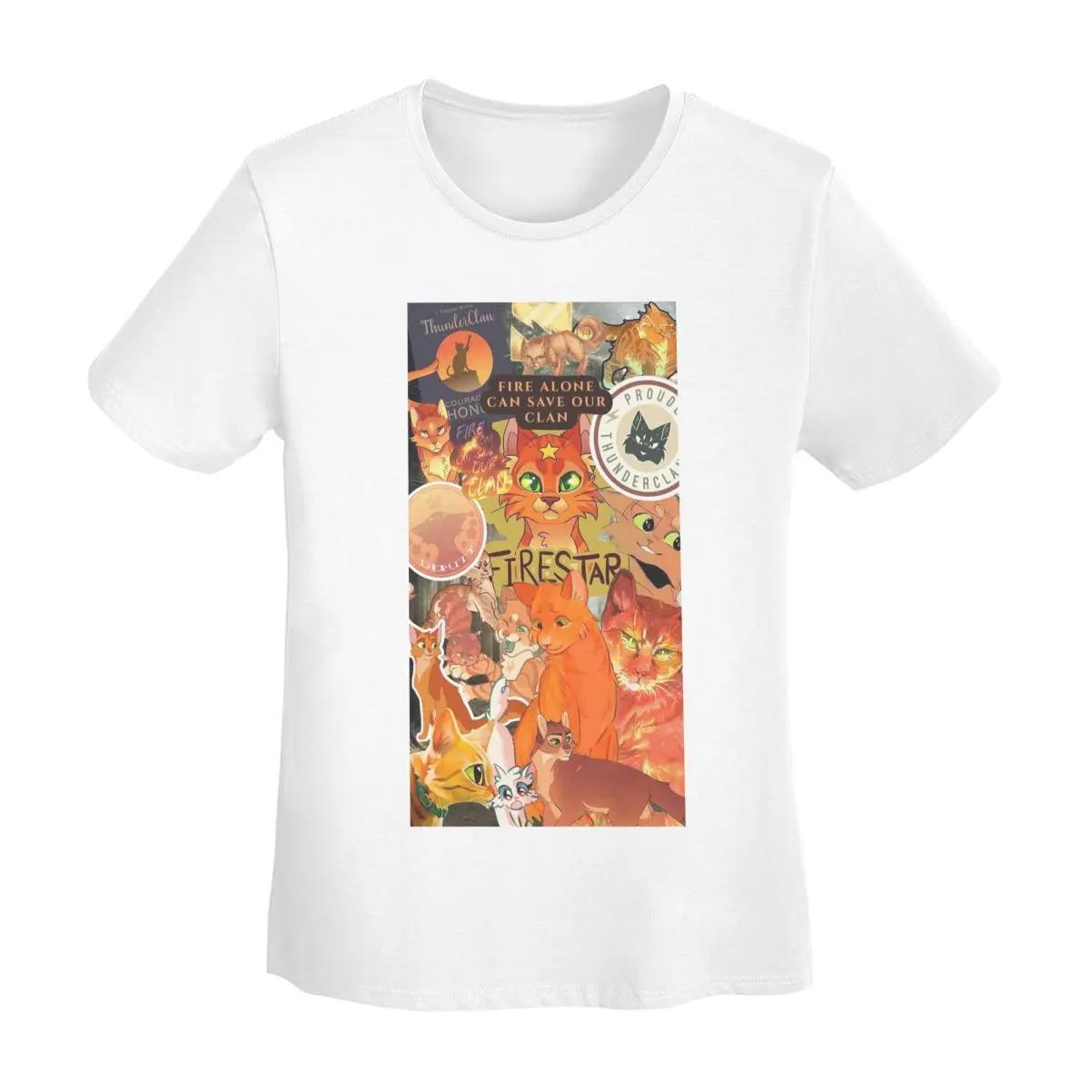 Warrior Cute Cats Lovers TShirt Women Short Sleeve T Shirts Crew Neck Clothing Cotton Summer Tees Streetwear S
Warrior Cute Cats Lovers TShirt Women Short Sleeve T Shirts Crew Neck Clothing Cotton Summer Tees Streetwear S