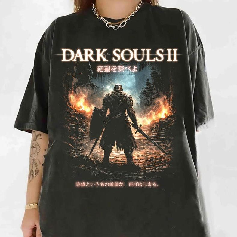 2026 Summer Fashion Trendy Men Women Vintage Top Dark Souls 2 T-shirt, Retro Y2K Soulsborne Video Game Shirt, Unisex Gaming Graphic Tee XXXL
2026 Summer Fashion Trendy Men Women Vintage Top Dark Souls 2 T-shirt, Retro Y2K Soulsborne Video Game Shirt, Unisex Gaming Graphic Tee XXXL