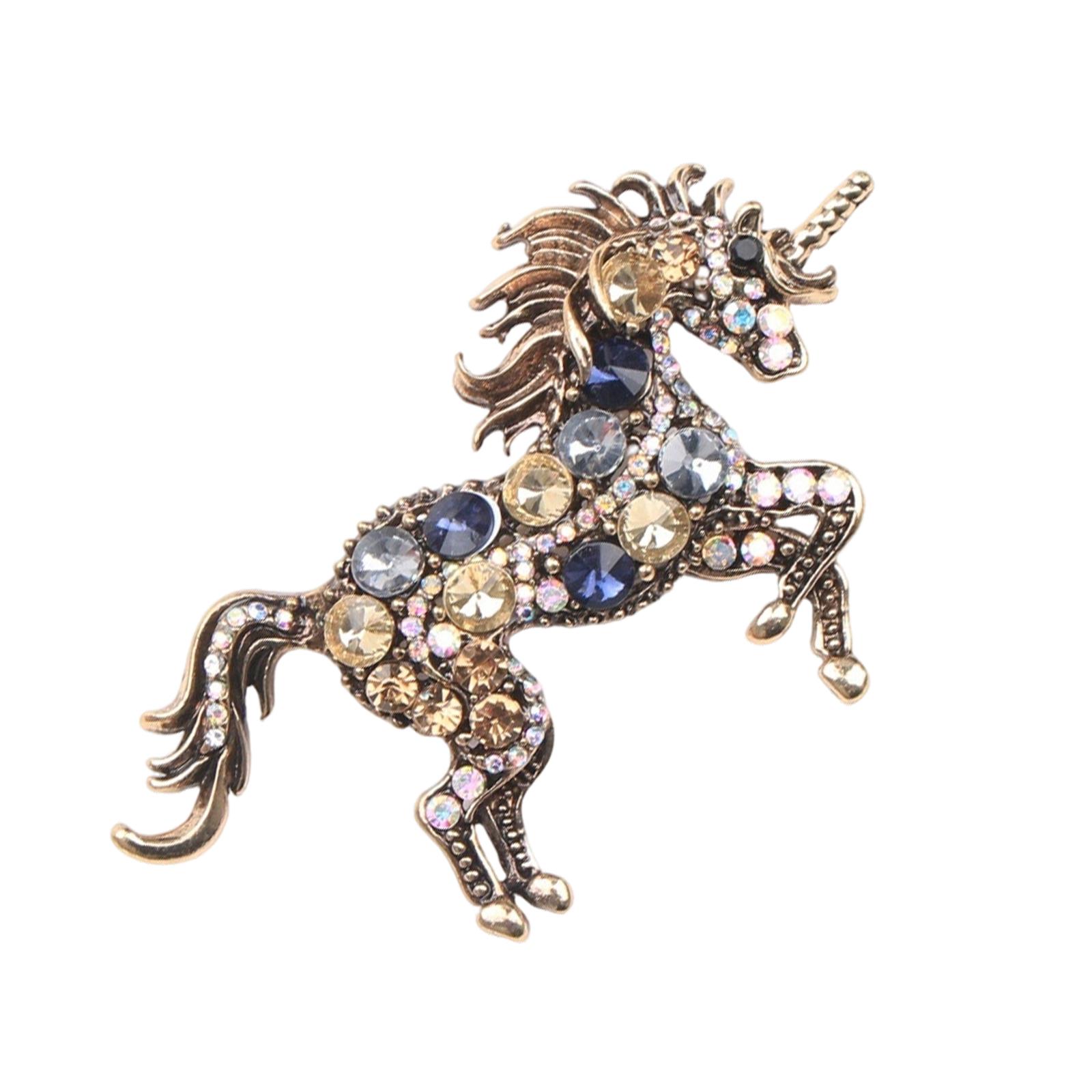 Delicate Unicorns Alloy Pin Portable Comfortable Wear Versatile Decoration for Dresses Coat and Bags
Delicate Unicorns Alloy Pin Portable Comfortable Wear Versatile Decoration for Dresses Coat and Bags