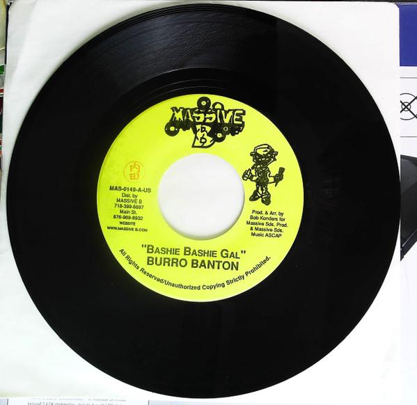 7inch Record BURRO BANTON - Bashie Bashie Girl MAS149 Massive B 1998 US Reggae, Ska & Dub Used
7inch Record BURRO BANTON - Bashie Bashie Girl MAS149 Massive B 1998 US Reggae, Ska & Dub Used