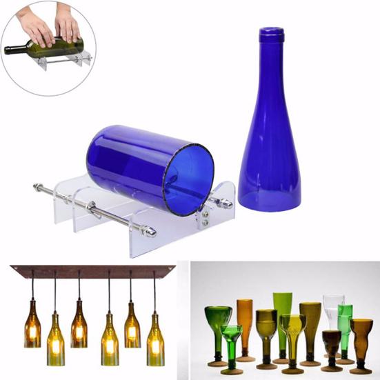 Резак для стеклянных бутылок, профессиональный DIY инструмент для резки винных и пивных контейнеров, режущий инструмент
Резак для стеклянных бутылок, профессиональный DIY инструмент для резки винных и пивных контейнеров, режущий инструмент