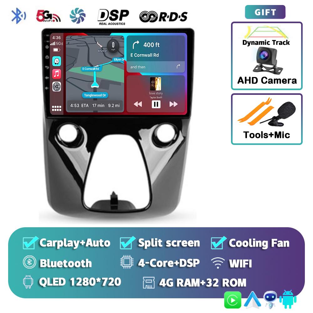 Android 14 Carplay Auto Car Radio For TOYOTA AYGO 2014-2021 Citroen C1 Peugeot 108 Multimedia Video Player GPS Navigation Stereo
Android 14 Carplay Auto Car Radio For TOYOTA AYGO 2014-2021 Citroen C1 Peugeot 108 Multimedia Video Player GPS Navigation Stereo