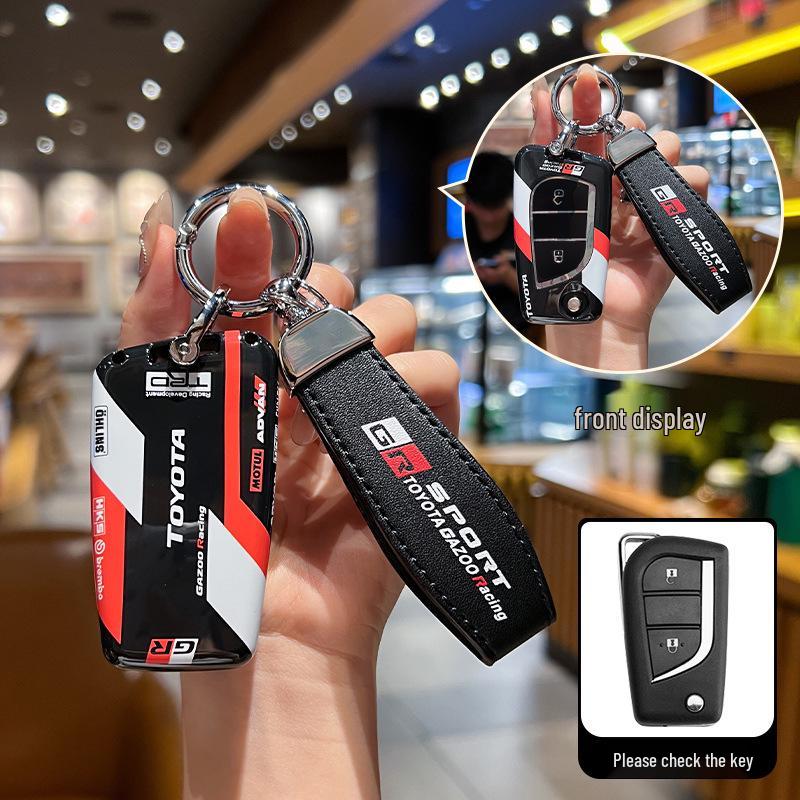 Toyota Key Case for C-HR, RAV4, Venza, Highlander, Corolla Cross, Levin, Reiz
Toyota Key Case for C-HR, RAV4, Venza, Highlander, Corolla Cross, Levin, Reiz