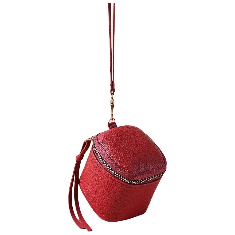 Elegant Portable Hanging Coin Purse Exquisite Anti-lost Leather Jewelry Pouch Simple Solid Color Small Item Bag Storage червоний
Elegant Portable Hanging Coin Purse Exquisite Anti-lost Leather Jewelry Pouch Simple Solid Color Small Item Bag Storage червоний