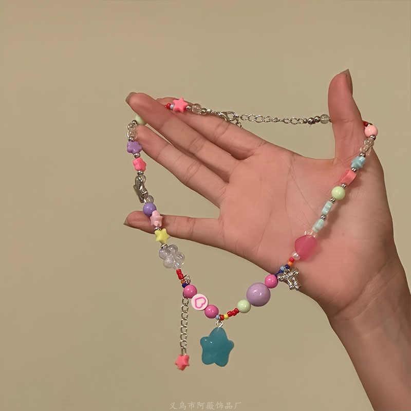 Ожерелье из бусин в виде зеленого яблока, нишевое, мори, пасторальное, цепочка на ключицу, универсальный премиальный чокер, ожерелье, ожерелье
Ожерелье из бусин в виде зеленого яблока, нишевое, мори, пасторальное, цепочка на ключицу, универсальный премиальный чокер, ожерелье, ожерелье