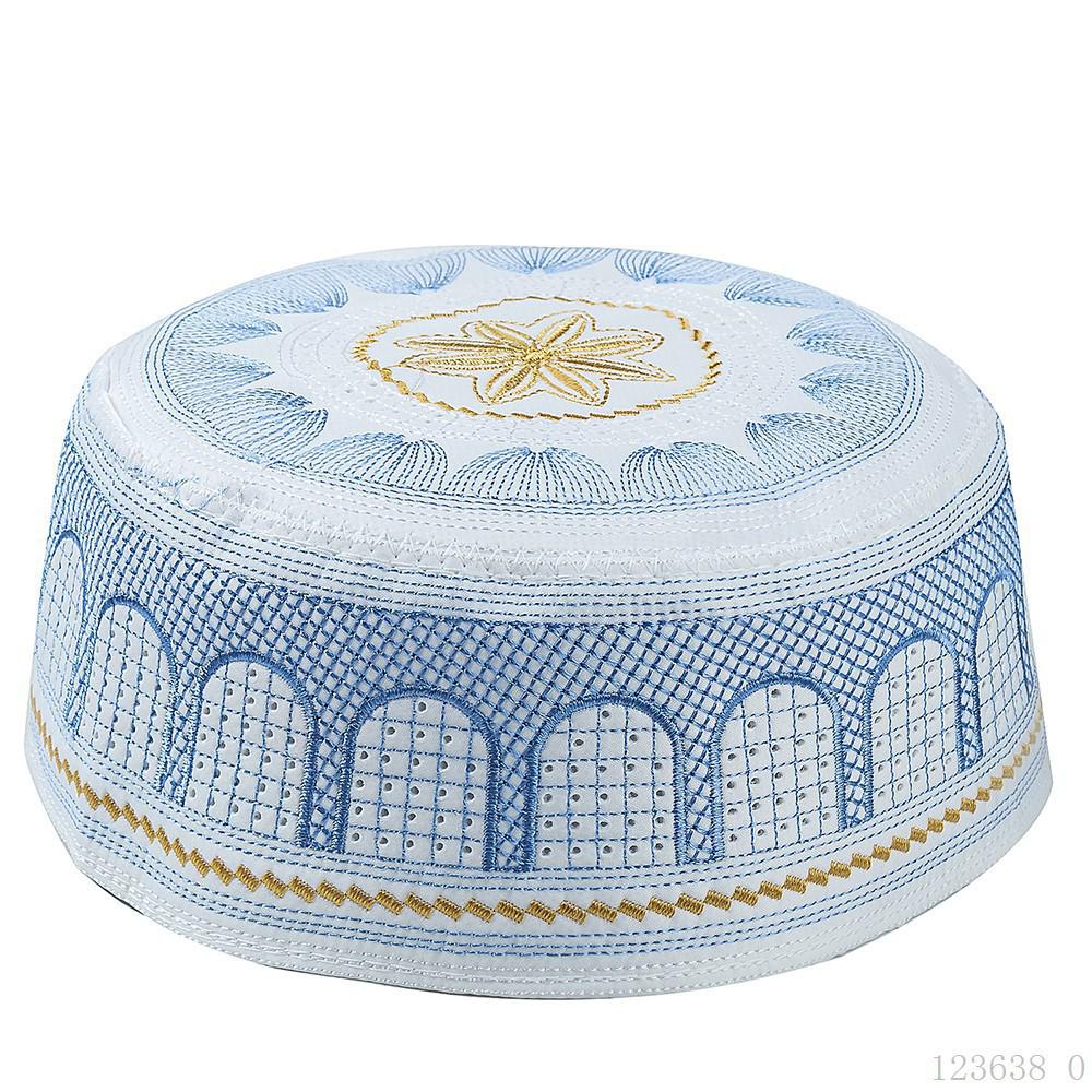 Ethnic Style Men s Embroidered Flat Top Hat Size 58
Ethnic Style Men s Embroidered Flat Top Hat Size 58