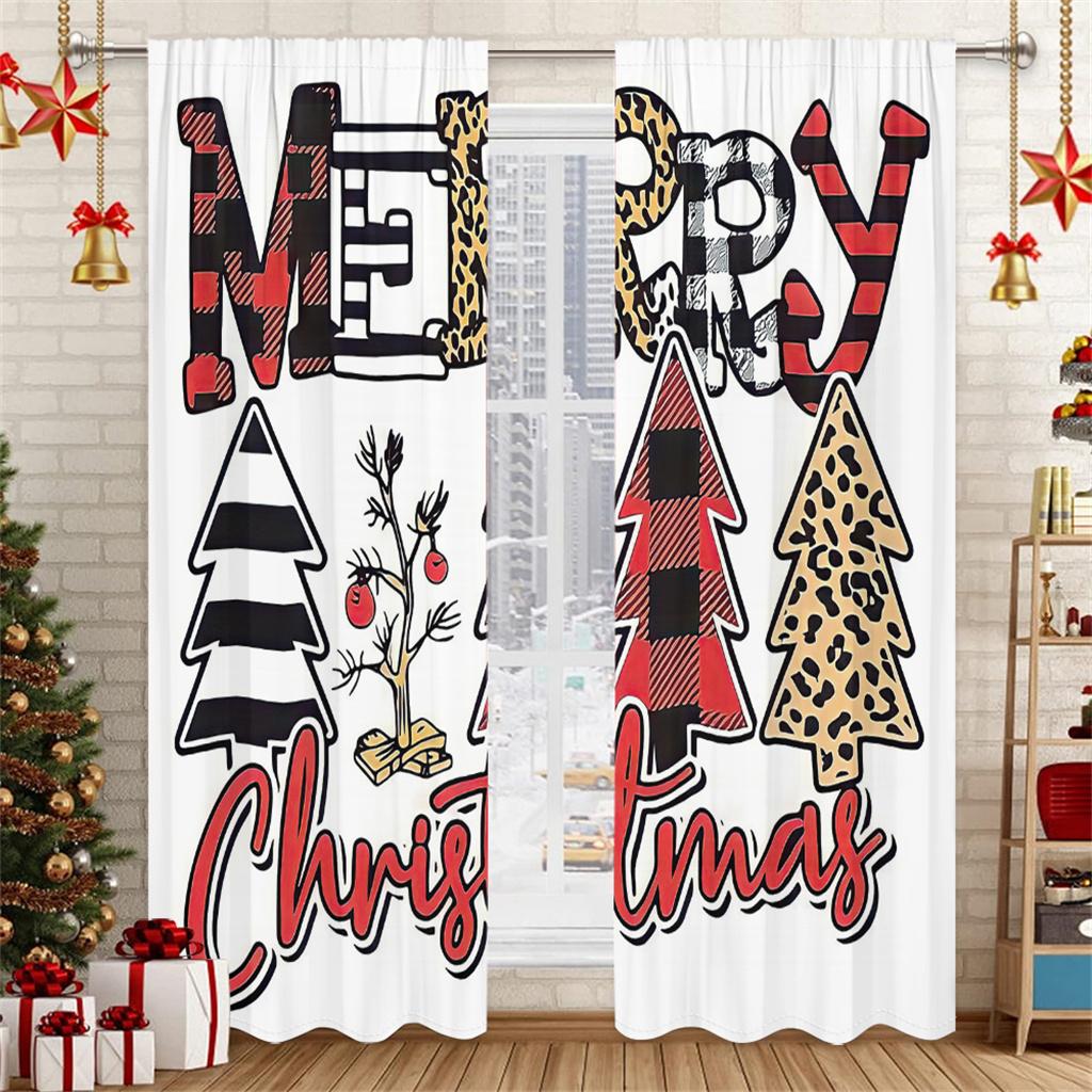 Рождественские шторы 3D орнаменты принт сосновые панели для гостиной спальни праздничный декор 2 панели рождественские шторы на окна 50W130H(CM)X2PCS&HooK
Рождественские шторы 3D орнаменты принт сосновые панели для гостиной спальни праздничный декор 2 панели рождественские шторы на окна 50W130H(CM)X2PCS&HooK