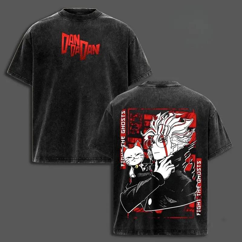 DAN DA DAN Takakura Ken T-shirt Men Women Clothing Gothic Washed T Shirt Summer Short Sleeve High Quality Cotton Tees Tops XXL чорний
DAN DA DAN Takakura Ken T-shirt Men Women Clothing Gothic Washed T Shirt Summer Short Sleeve High Quality Cotton Tees Tops XXL чорний