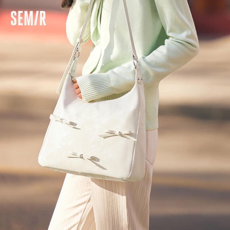 Semir Bowknot Large Capacity Tote Shoulder Bag One Size
Semir Bowknot Large Capacity Tote Shoulder Bag One Size