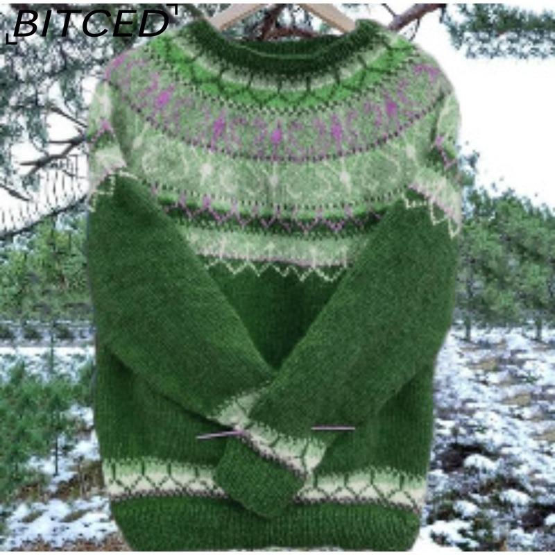 BITCED Women s Sweater - O-Neck Color-Blocked Oversized Fashion Pullover Knit XXXXXL
BITCED Women s Sweater - O-Neck Color-Blocked Oversized Fashion Pullover Knit XXXXXL