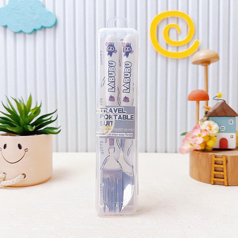 Милый набор столовых приборов из нержавеющей стали Labubu, состоящий из двух предметов, детская посуда с ручками из полипропилена, переносная вилка, ложка, детские товары темно-коричневого
Милый набор столовых приборов из нержавеющей стали Labubu, состоящий из двух предметов, детская посуда с ручками из полипропилена, переносная вилка, ложка, детские товары темно-коричневого