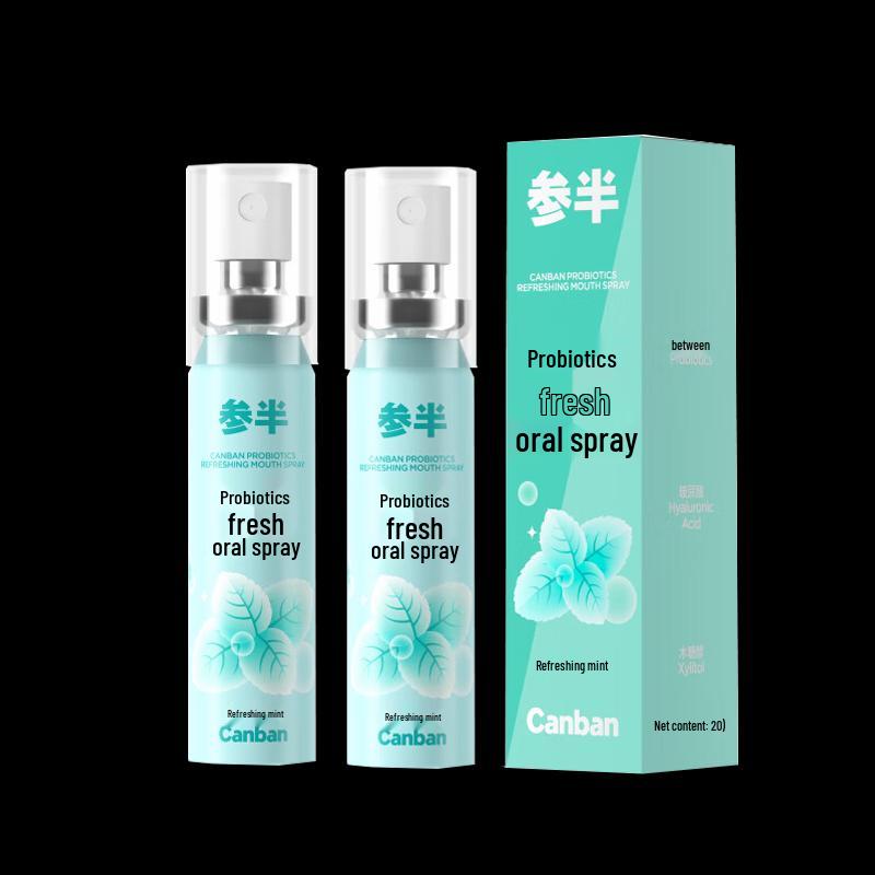 Half-Life Probiotic Fresh Breath Spray
Half-Life Probiotic Fresh Breath Spray