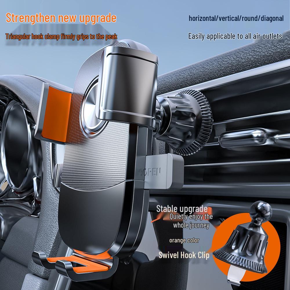 New Model In-Car Phone Holder for Air Vent - Horizontal Screen Mount
New Model In-Car Phone Holder for Air Vent - Horizontal Screen Mount