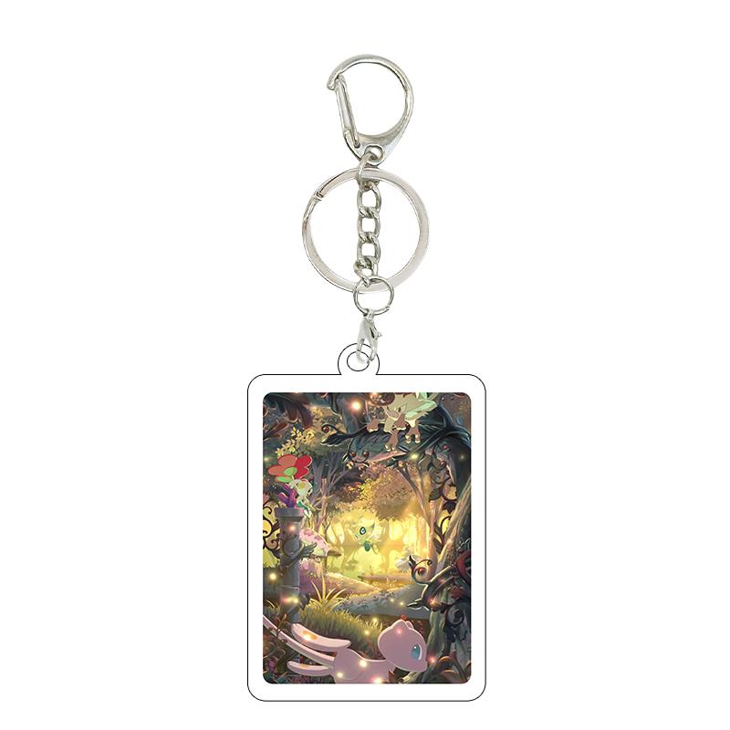 Cool Acrylic Anime Gardevoir Eevee Gengar Charizard Fashion Double-sided Printing PKM Logo Game Collection Card Keychain Charm about 5cm
Cool Acrylic Anime Gardevoir Eevee Gengar Charizard Fashion Double-sided Printing PKM Logo Game Collection Card Keychain Charm about 5cm