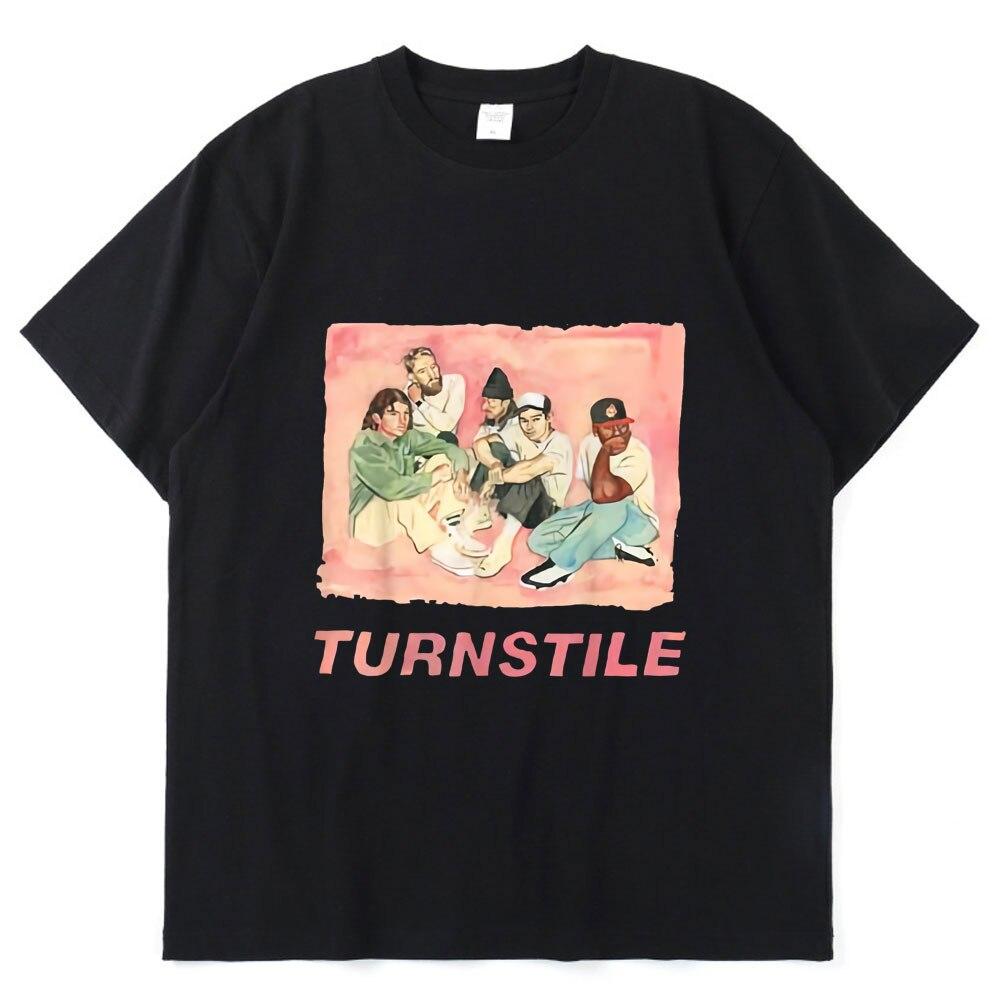 Buy Turnstile American Hardcore Punk Band Harajuku Print Summer Short