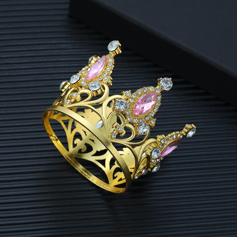 New Alloy Round Crown Party Flowers Cake Decoration Ornaments Party Dress Baroque Crown
New Alloy Round Crown Party Flowers Cake Decoration Ornaments Party Dress Baroque Crown