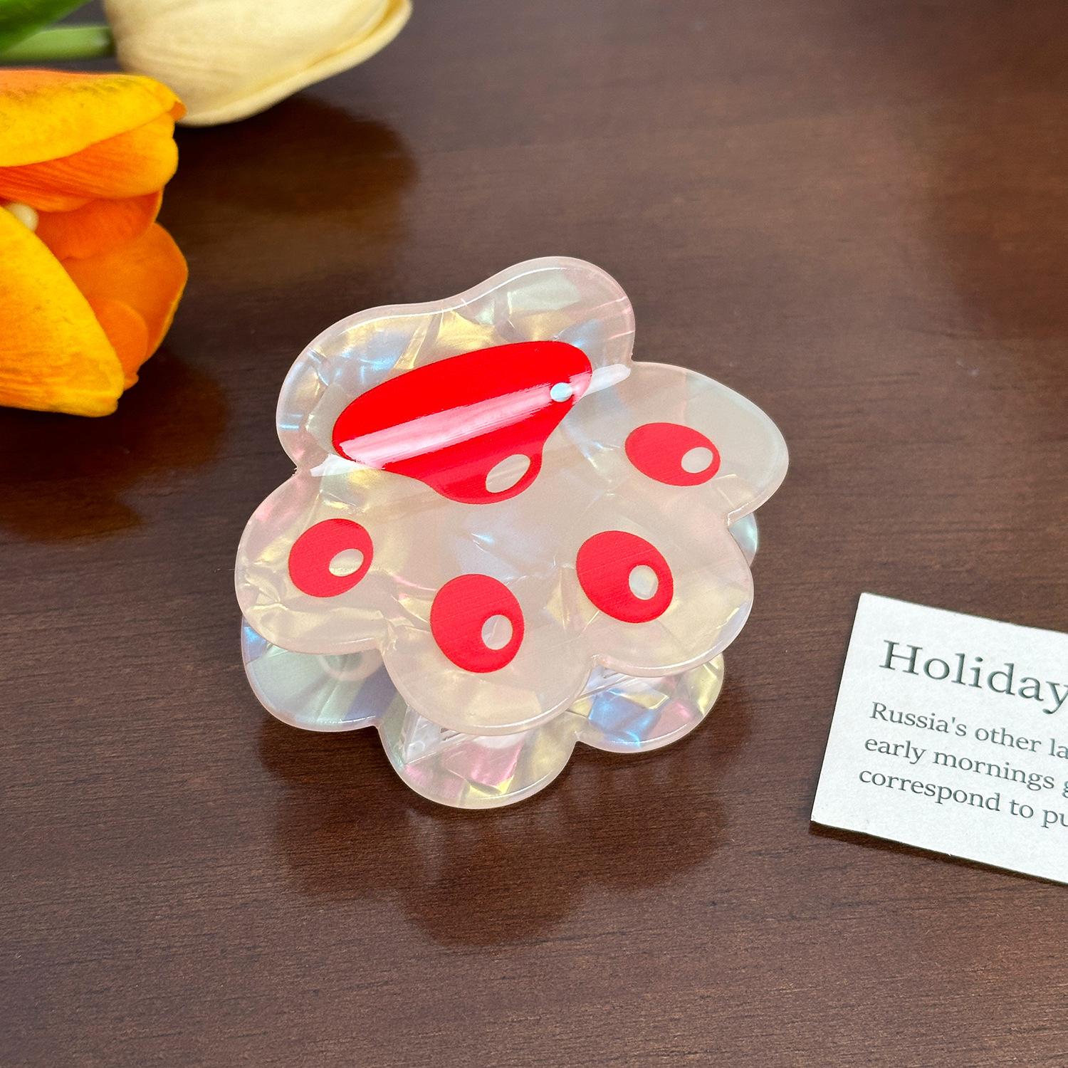 Причудливые акриловые заколки-крабы для волос «Лапа кошки» для стильных полухвостов в нескольких ярких цветах Colorful Red
Причудливые акриловые заколки-крабы для волос «Лапа кошки» для стильных полухвостов в нескольких ярких цветах Colorful Red