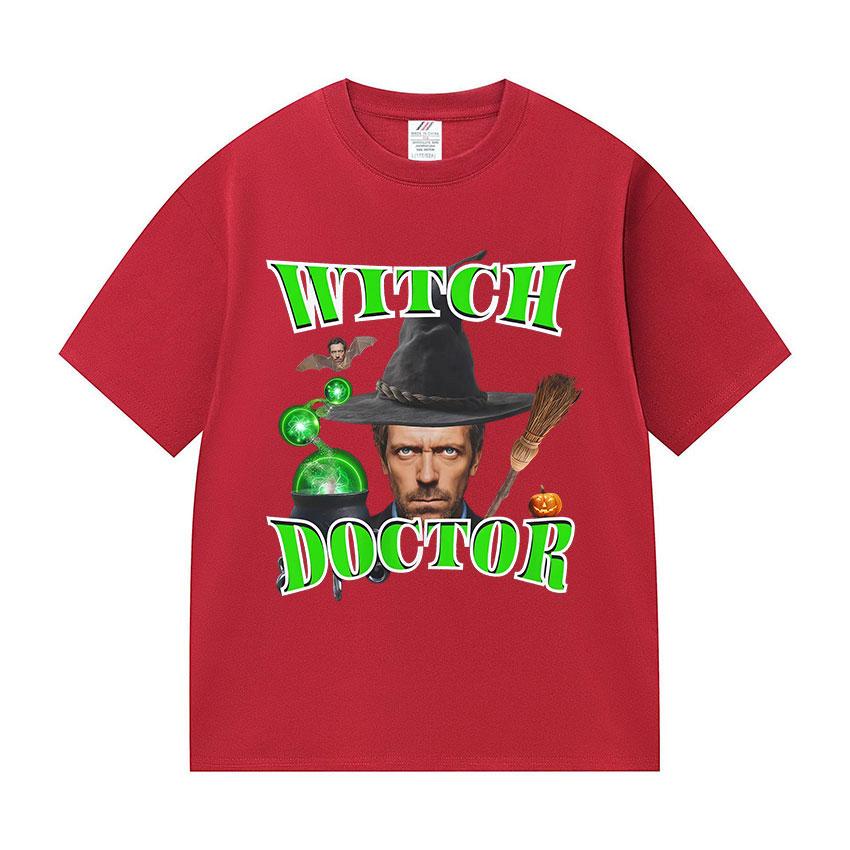 Funny WITCH DOCTOR Dr House Halloween Meme Graphic Tshirt Unisex Women Vintage Humor Style T Shirts Fashion Oversized Cotton Tees S
Funny WITCH DOCTOR Dr House Halloween Meme Graphic Tshirt Unisex Women Vintage Humor Style T Shirts Fashion Oversized Cotton Tees S