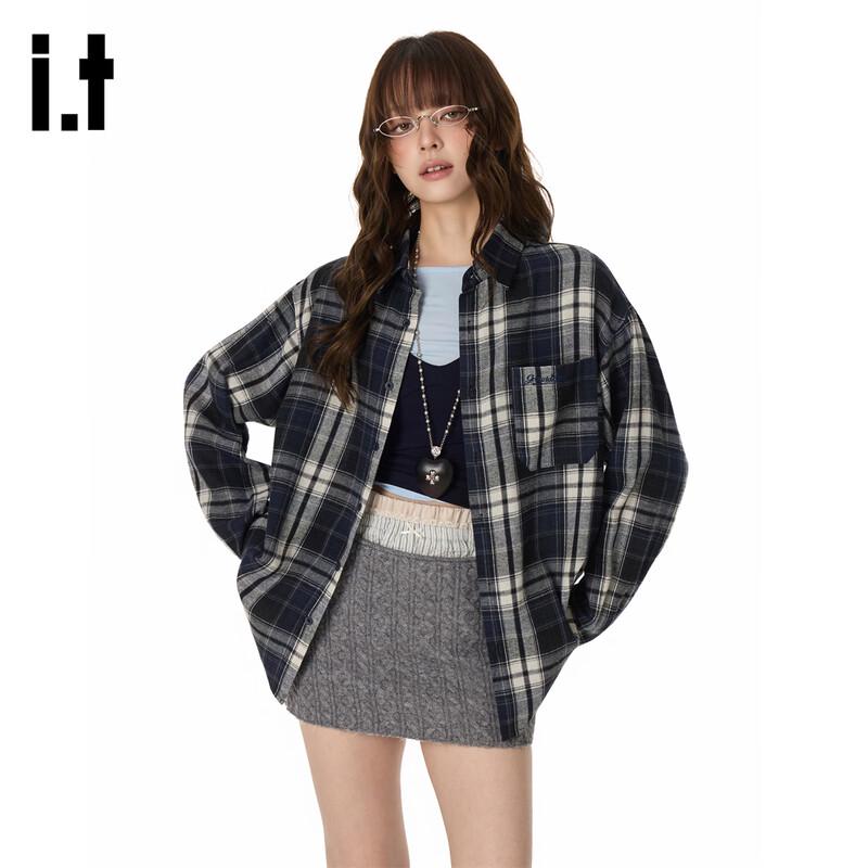 GROUND ZERO Unisex Plaid Color-Block Long Sleeve Shirt S
GROUND ZERO Unisex Plaid Color-Block Long Sleeve Shirt S