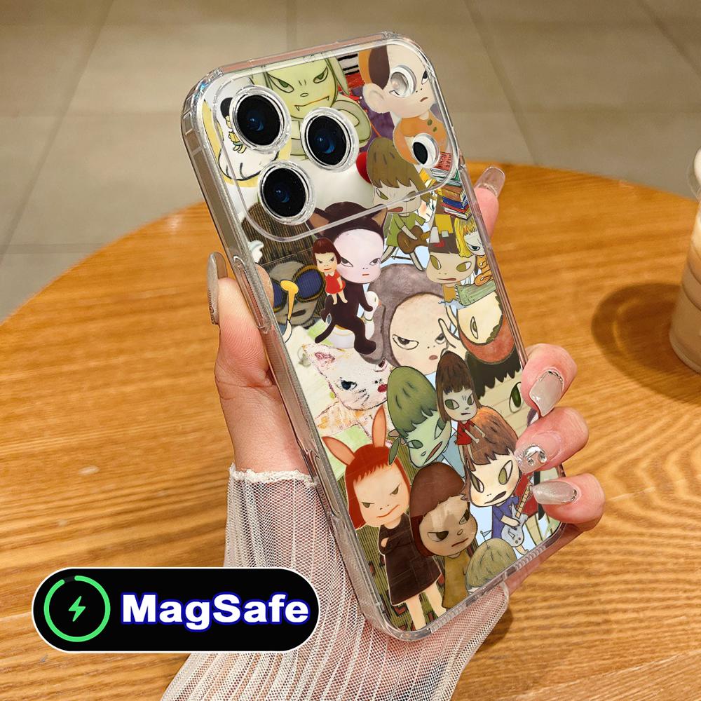 Anime Yoshitomo Nara Phone Case for iPhone 17 16 15 14 13 12 11 Air Pro Max Plus Mini Magsafe Clear Colorful Cover Cover Pretty iPhone 11 Pro Max
Anime Yoshitomo Nara Phone Case for iPhone 17 16 15 14 13 12 11 Air Pro Max Plus Mini Magsafe Clear Colorful Cover Cover Pretty iPhone 11 Pro Max