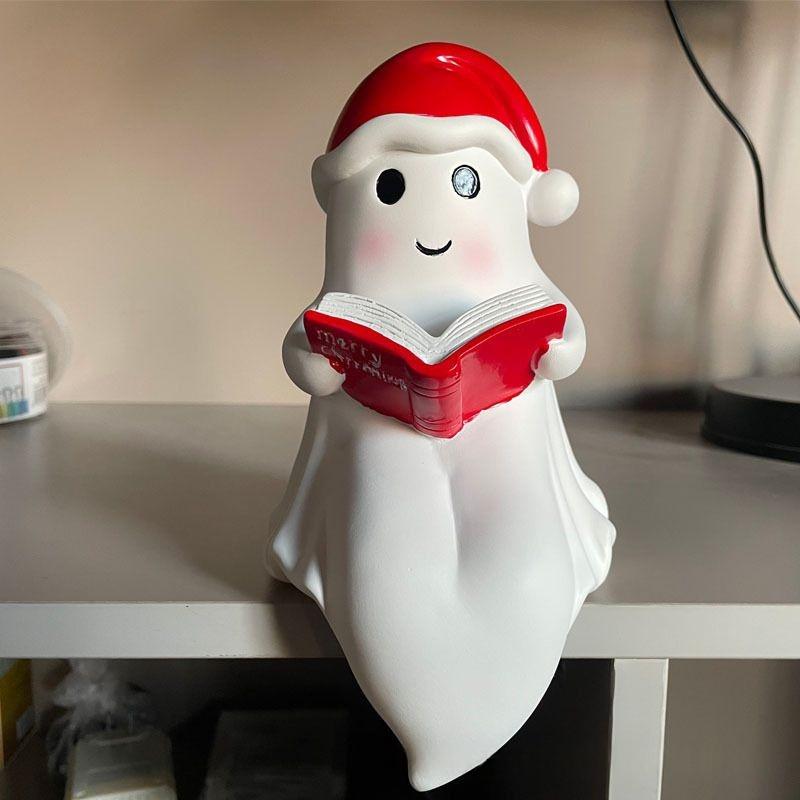 Cute Ghost Reading Book Lamp Ornament Book Lovers Halloween Night Light Adorable Ghost Night Light For Bedroom Halloween Decor S
Cute Ghost Reading Book Lamp Ornament Book Lovers Halloween Night Light Adorable Ghost Night Light For Bedroom Halloween Decor S