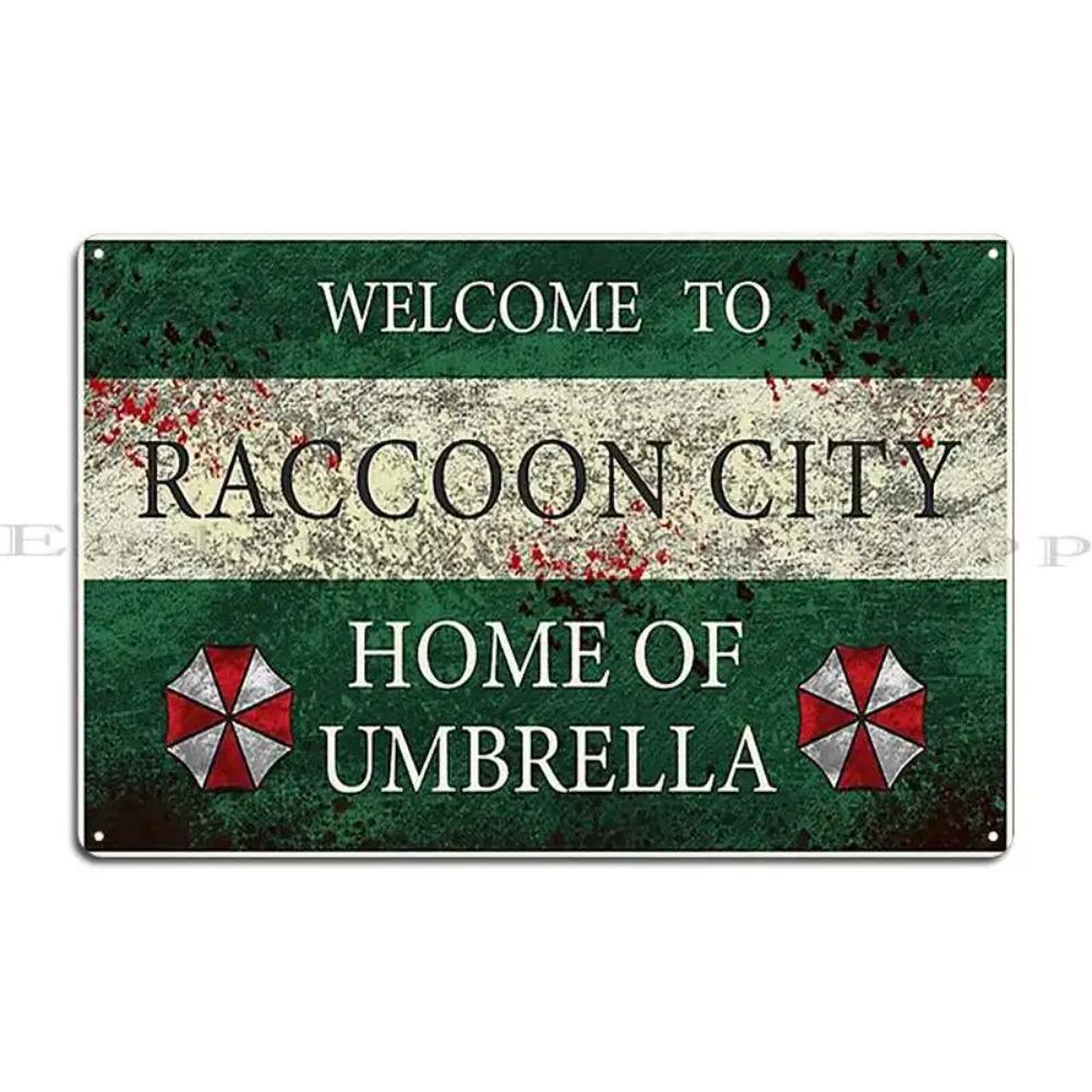 Welcome To Raccoon City Metal Sign PaintingVintage Wall Decor Funny Design Tin Sign Poster 20x30cm(7.8x11.8inch)
Welcome To Raccoon City Metal Sign PaintingVintage Wall Decor Funny Design Tin Sign Poster 20x30cm(7.8x11.8inch)