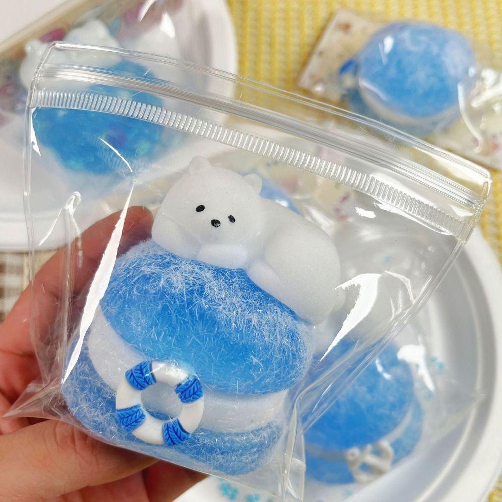 Stress Relief Pinching Toy Anxiety Relaxation Decompressing Toy Creative Polar Bear Kneading Toys синій
Stress Relief Pinching Toy Anxiety Relaxation Decompressing Toy Creative Polar Bear Kneading Toys синій