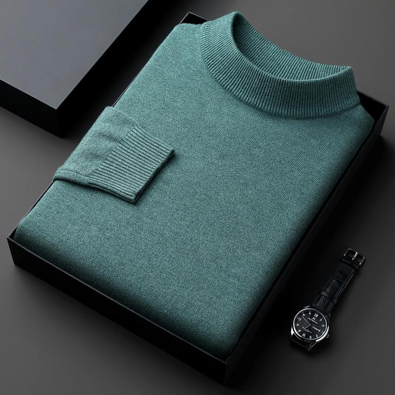 Men s Wool Blend Half-High Collar Pullover Sweater – Autumn/Winter Casual Solid Color Knitted Base Layer 4XL
Men s Wool Blend Half-High Collar Pullover Sweater – Autumn/Winter Casual Solid Color Knitted Base Layer 4XL