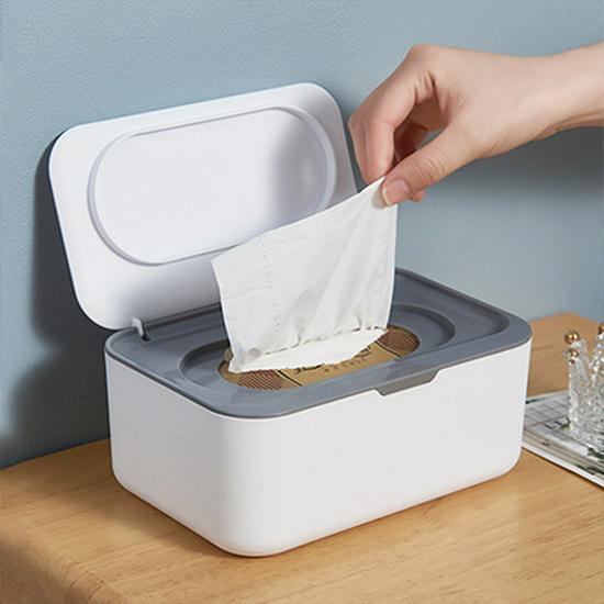 In-Stock Large Opening Wet Wipe Box with Lid: Multi-functional Tissue & Mask Storage
In-Stock Large Opening Wet Wipe Box with Lid: Multi-functional Tissue & Mask Storage