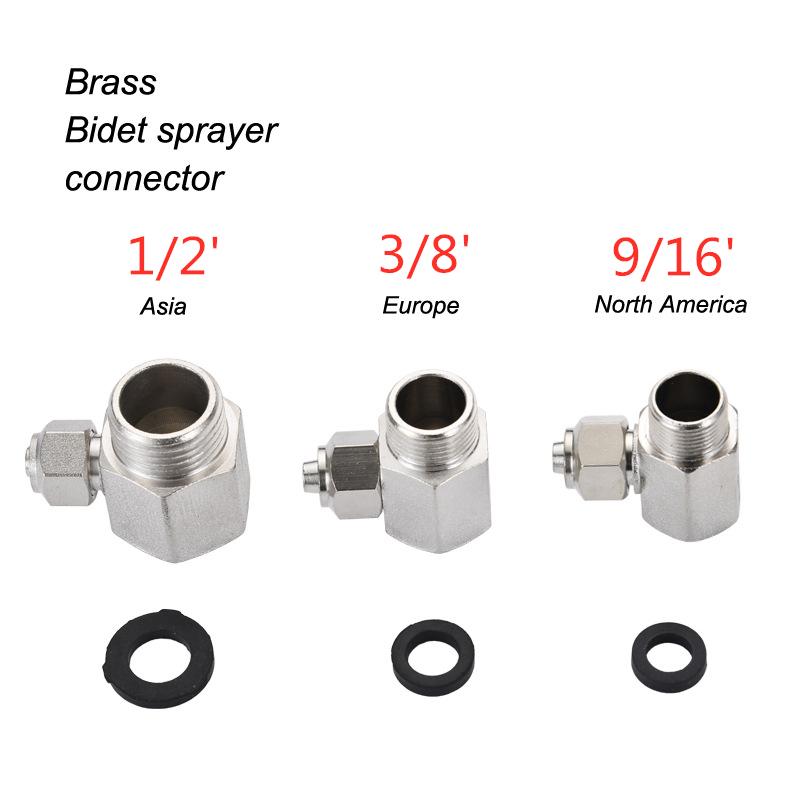 Brass Bidet Connector Toilet Seats Bidet Non-Electric Bidet Attachment Self-Cleaning Sprayer Mechanical Nozzle Muslim Shattaf
Brass Bidet Connector Toilet Seats Bidet Non-Electric Bidet Attachment Self-Cleaning Sprayer Mechanical Nozzle Muslim Shattaf