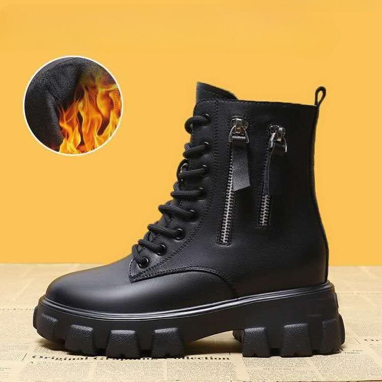 Women s soft elastic thick sole winter warm cold padded snow boots non-slip wear outdoor leisure sports Martin cotton boots 40
Women s soft elastic thick sole winter warm cold padded snow boots non-slip wear outdoor leisure sports Martin cotton boots 40