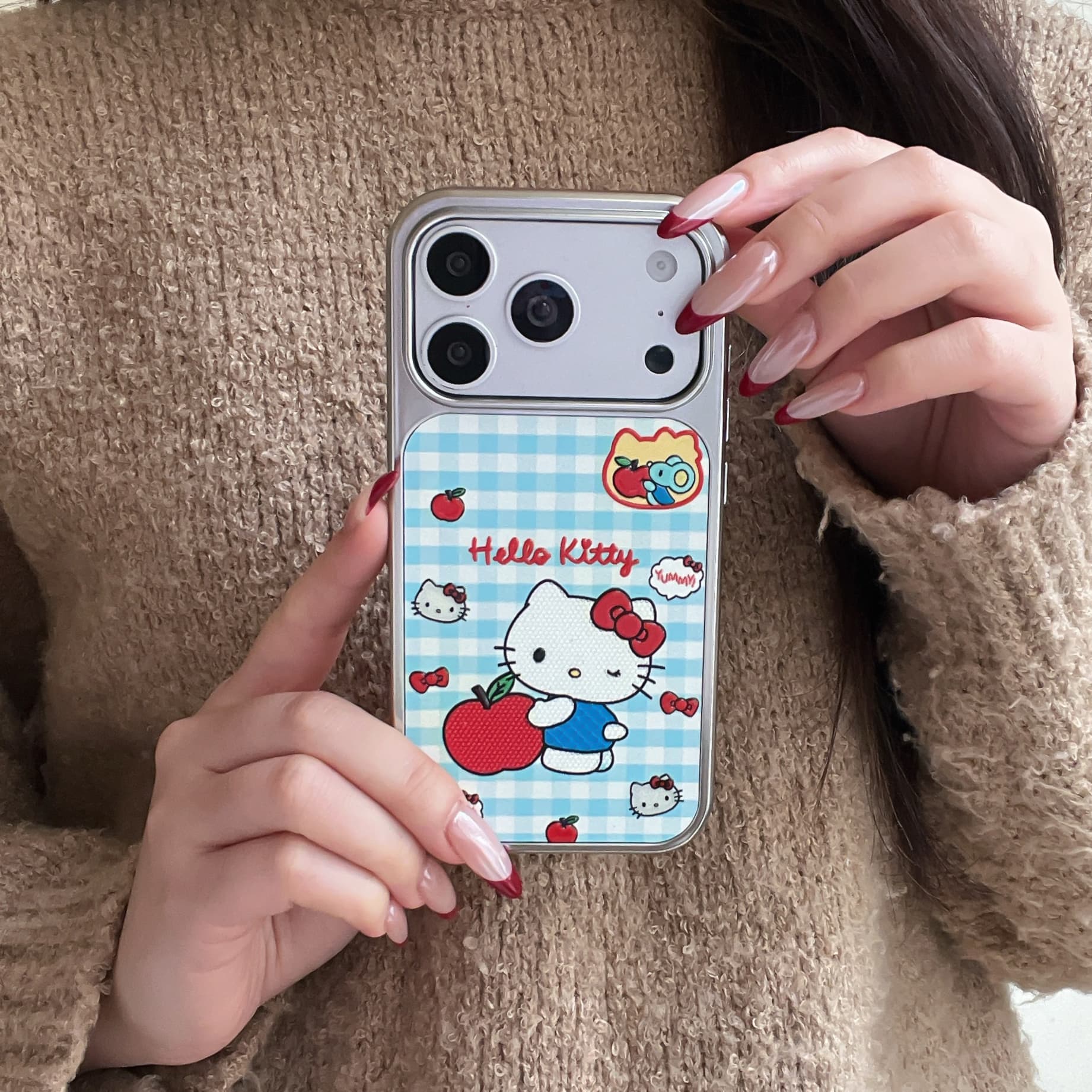 Fashionable Silver Glitter Gilded Grid Pattern Apple KT For iPhone Case 17 Pro 16 15 14 13 Pro Max Shockproof Phone Case Cover iPhone17 серебряный
Fashionable Silver Glitter Gilded Grid Pattern Apple KT For iPhone Case 17 Pro 16 15 14 13 Pro Max Shockproof Phone Case Cover iPhone17 серебряный
