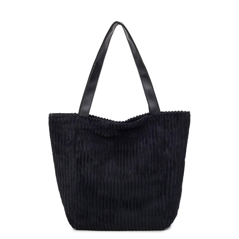 New Large-capacity Lazy Shoulder Bag Niche Design Tote Multi-scene All-matching Corduroy Women s чорний
New Large-capacity Lazy Shoulder Bag Niche Design Tote Multi-scene All-matching Corduroy Women s чорний
