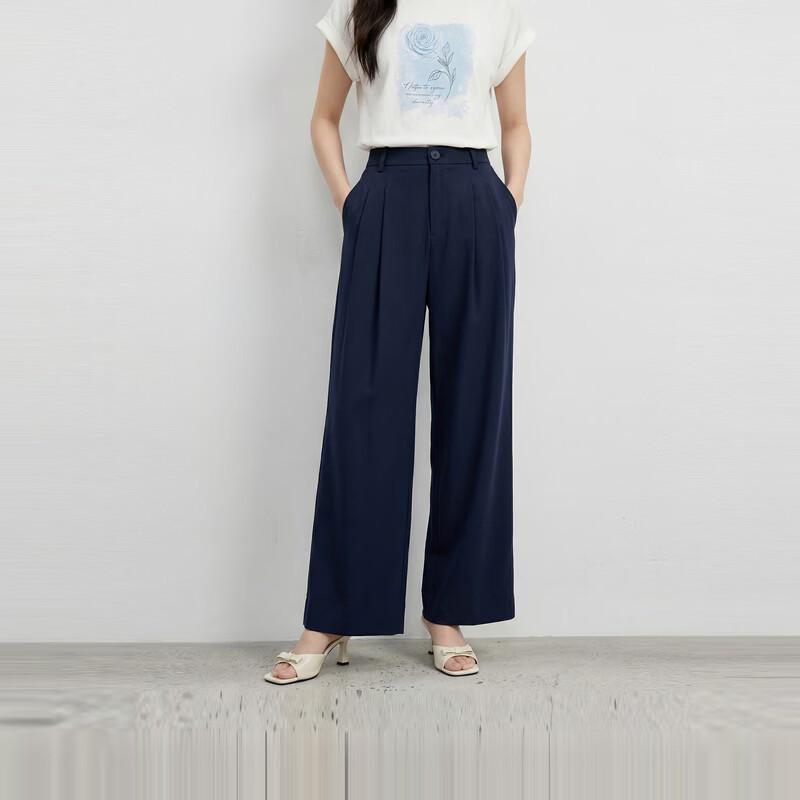Qiusuiyiren Women s High-Waist Wide-Leg Cropped Casual Pants S
Qiusuiyiren Women s High-Waist Wide-Leg Cropped Casual Pants S