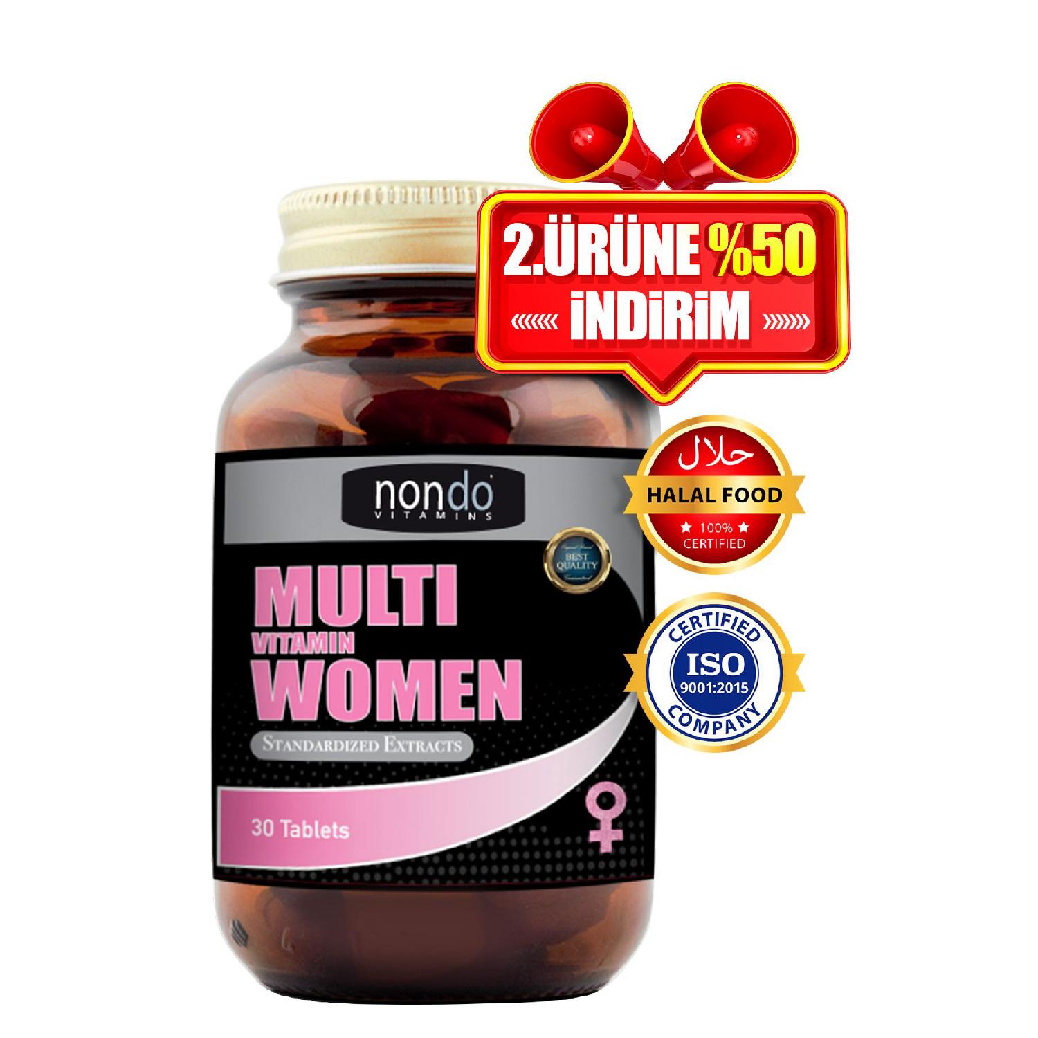 Multivitamin Women 30 Tablet (multiwomen Folic Acid Magnesium Selenium American Ginseng Panax)
Multivitamin Women 30 Tablet (multiwomen Folic Acid Magnesium Selenium American Ginseng Panax)
