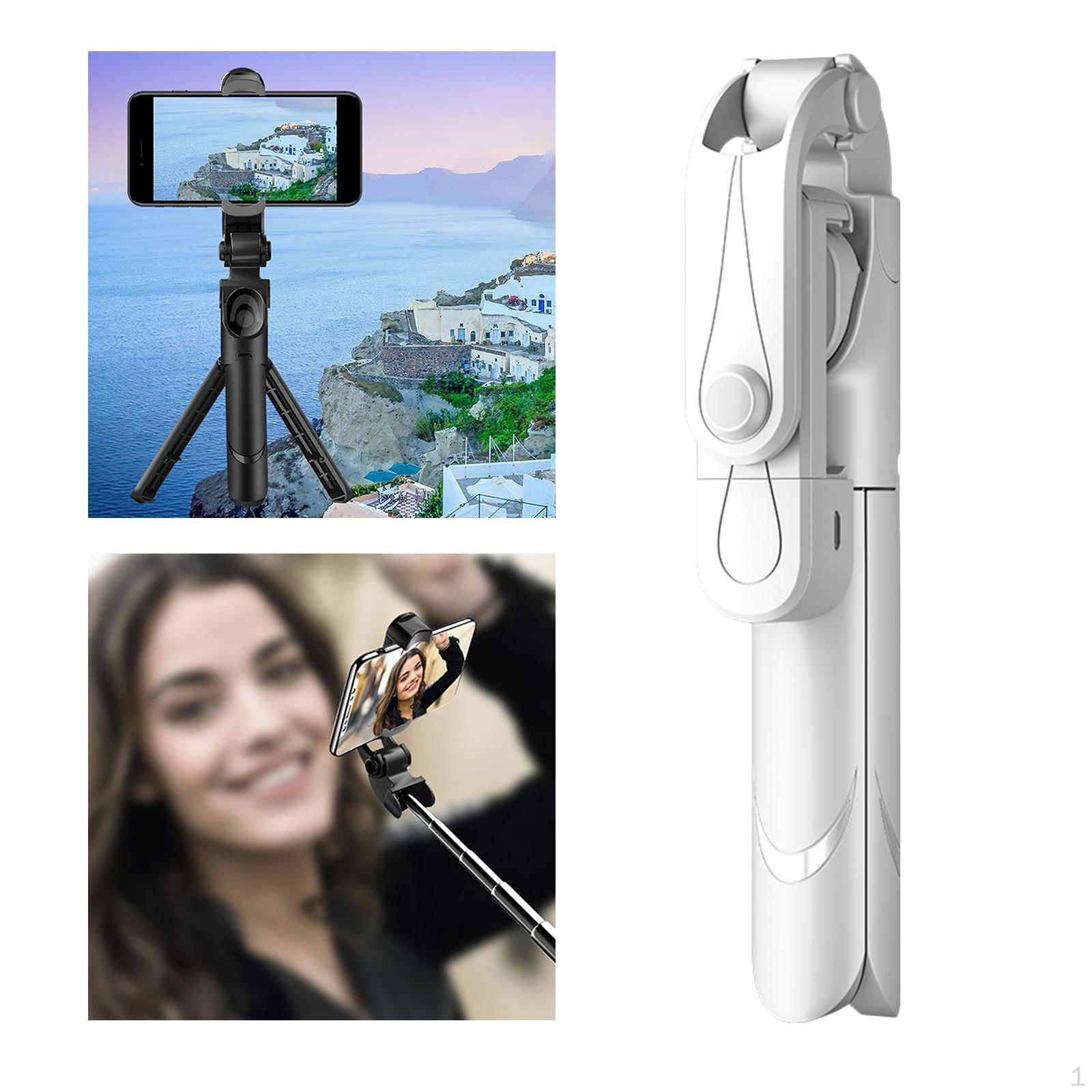 3 in 1 Selfie Tripod, Extendable Tripod with Detachable Remote, Great for Travel, Sports White
3 in 1 Selfie Tripod, Extendable Tripod with Detachable Remote, Great for Travel, Sports White
