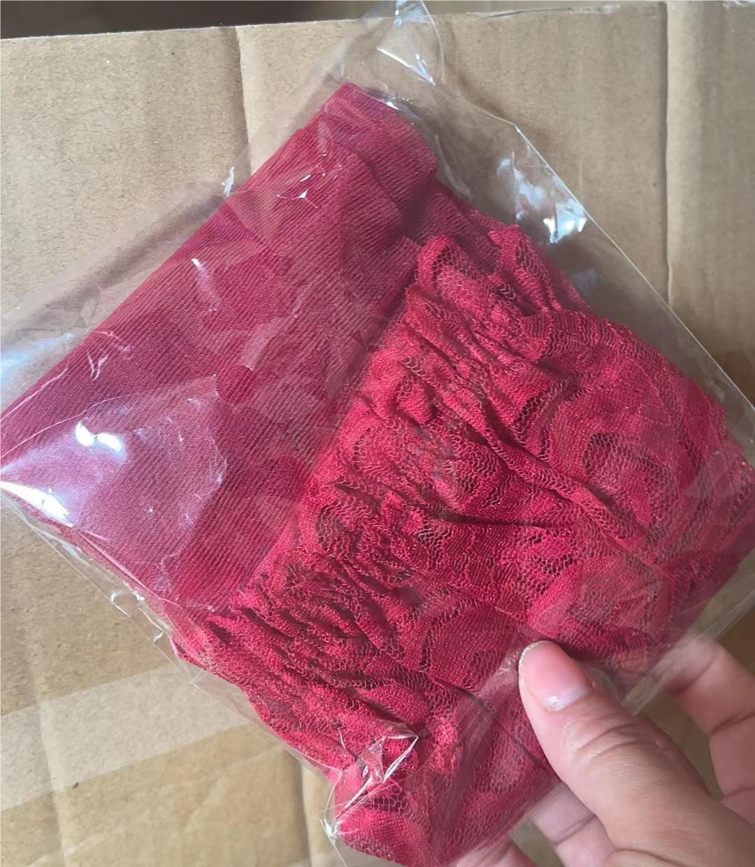 Plus Size Lace Top Core-Spun Over-the-Knee Thigh-High Stockings - Sexy and Transparent Plus Size
Plus Size Lace Top Core-Spun Over-the-Knee Thigh-High Stockings - Sexy and Transparent Plus Size