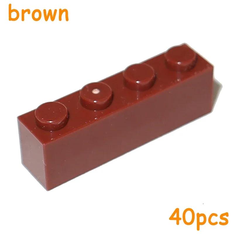 40PCS 3010 3066 1x4 Bricks Dots Thick MOC Assemble Particles 1*4 Building Blocks DIY Educational Creative Toy for Kids коричневий
40PCS 3010 3066 1x4 Bricks Dots Thick MOC Assemble Particles 1*4 Building Blocks DIY Educational Creative Toy for Kids коричневий