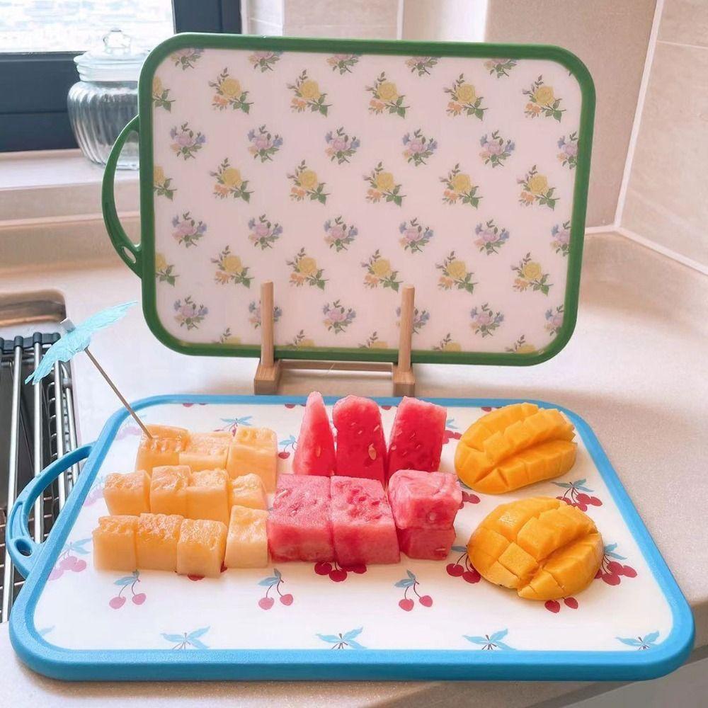 Korean Style Cutting Board Double-sided Chopping Board Vintage Kitchen Chopping Block Household синий
Korean Style Cutting Board Double-sided Chopping Board Vintage Kitchen Chopping Block Household синий